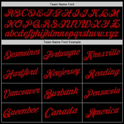 Custom Black White-Red Authentic Throwback Basketball Jersey - Image 3