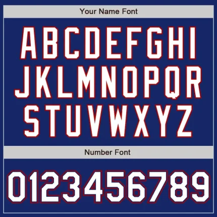 Custom Royal White-Red Bomber Full-Snap Varsity Letterman Jacket - Image 5