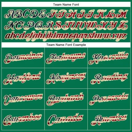 Custom Stitched Kelly Green Vintage USA Flag-Cream Sports Pullover Sweatshirt Hoodie - Image 4