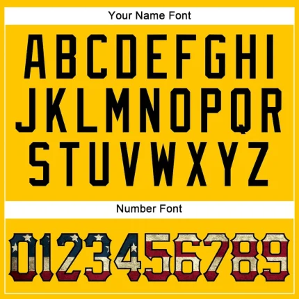 Custom Yellow Vintage USA Flag-Black Performance T-Shirt - Image 4